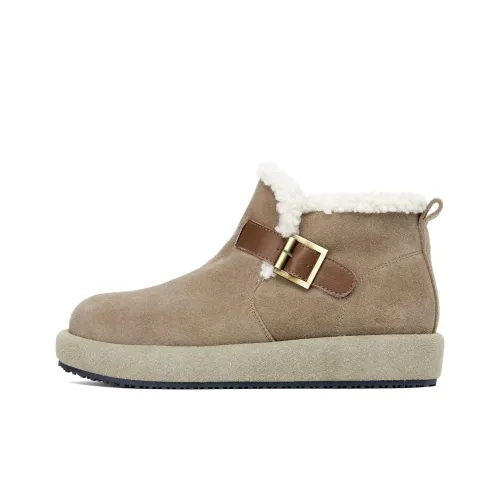 ZGR Термический Устойчивый к Износу Короткие Снежные Ботинки Женские