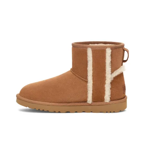 UGG CLASSIC MINI Сноубутсы Каштановый Женские