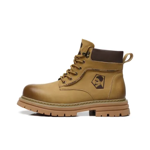 KJ Short Martin Boot Мужской Желтый