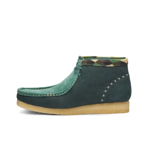 Clarks Originals Ботильоны Зеленые Мужские