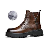 Коричневый, утепленный