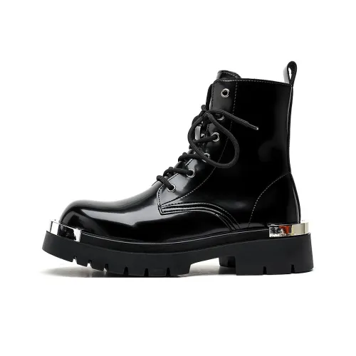 Cachiotti KAQIAODI Короткий Мартин Ботин Мужской Черный