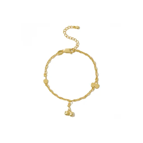 ALFIR Браслеты из стерлингового серебра 925 пробы с золотым покрытием унисекс