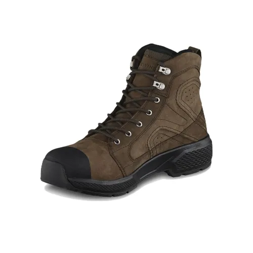 RED WING Обувь EXOS LITE 985 Короткий Аутдор Мужская Темно-Коричневая