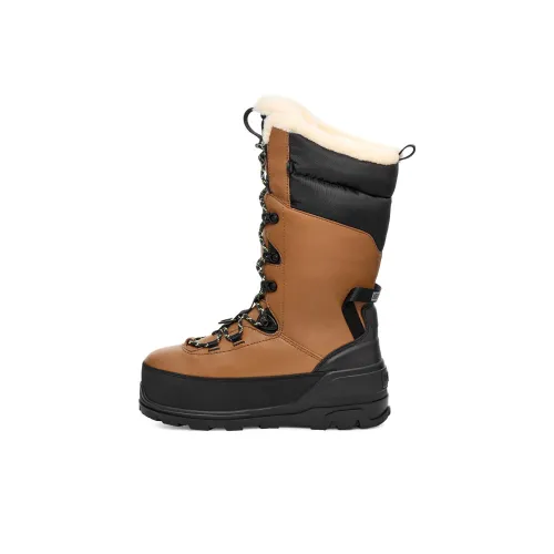 UGG Мужские высокие сапоги до колена Черные Коричневые