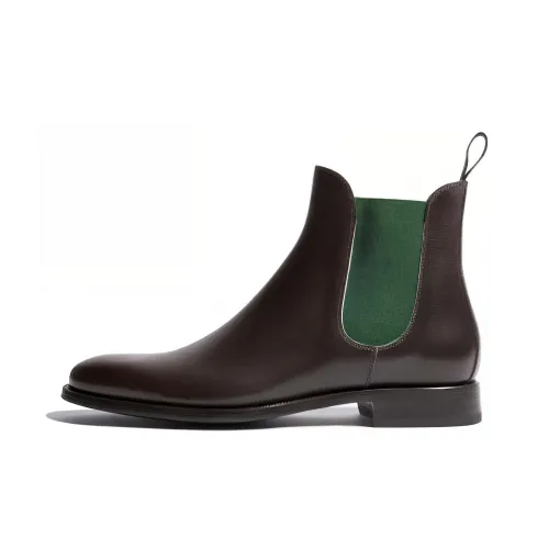 SCAROSSO Ankle Длина Челси Мужской Черный