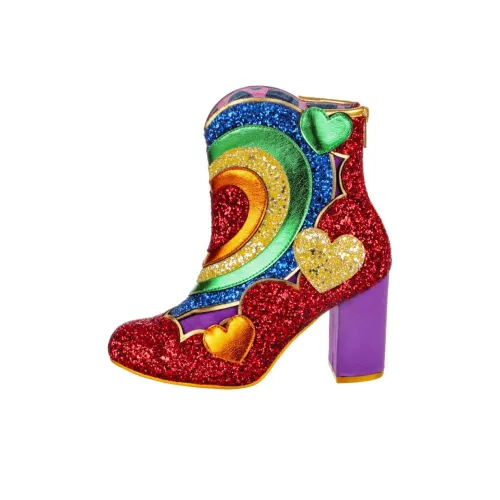 IRREGULAR CHOICE Ботильоны Золотисто-красные Женские