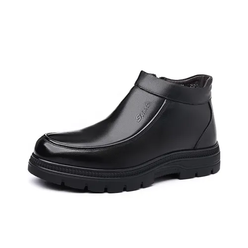 Cachiotti Ботильоны Черные с Шерстяной Подкладкой Мужские