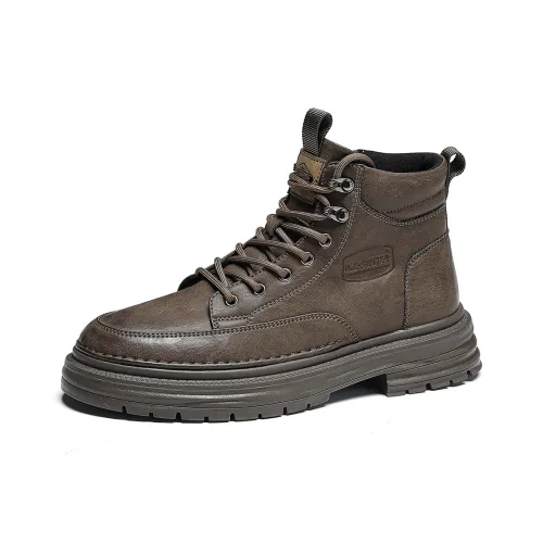 Wolves • Family QUNLANGSHIJIA Короткий Мартин Boot Мужской Коричневый