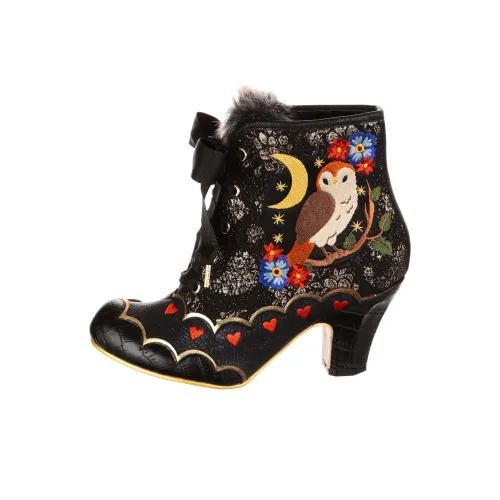 IRREGULAR CHOICE IM A Hoot Ботильоны 7,2 см Женские Черные