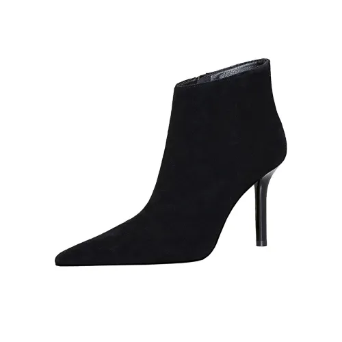 BIGTREE Ботильоны Женские Черные