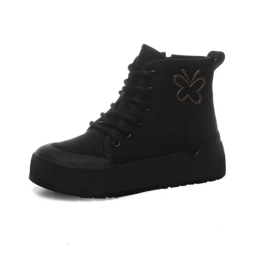 Golden Silk Rabbit Короткий Мартин Boot Женские