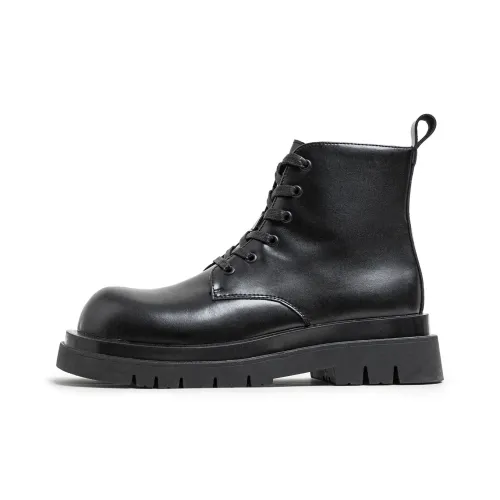 MR.A Crew Martin Boot Платформа Унисекс Яркий Черный