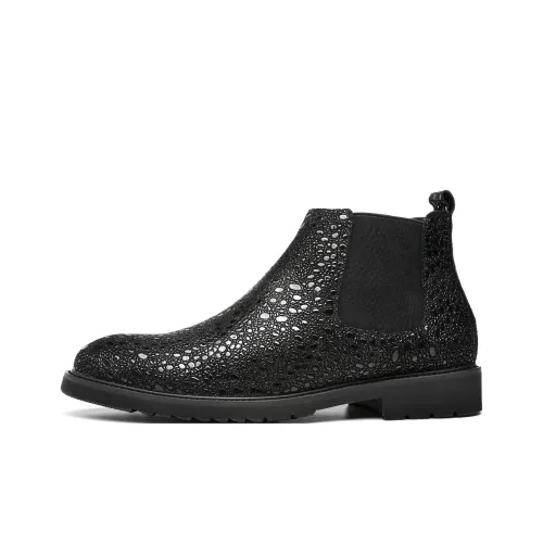 FAPAI Короткий Челси Мужской Черный