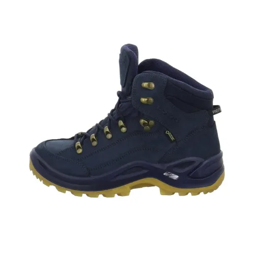 Lowa Водонепроницаемый и Износостойкий Короткий Аутдор Женские Морской Синий