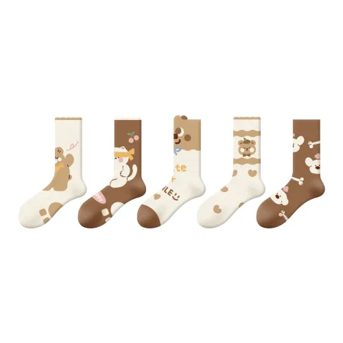 DJUNGLE Носки Crew Женские упаковка из 5 пар