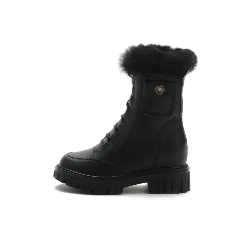 TONYBEAR Детские кожаные сапоги High Top для школьного возраста