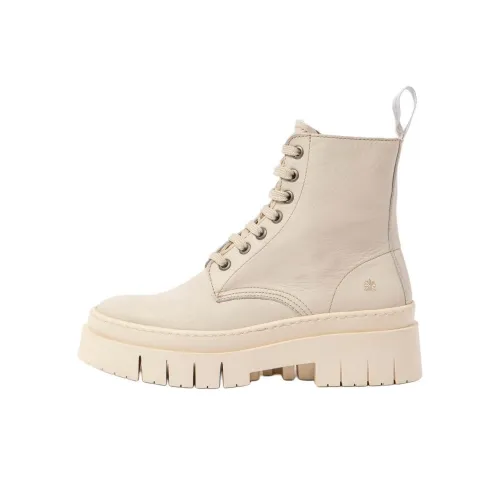 Art Short Martin Boot 5cm Women's Beige