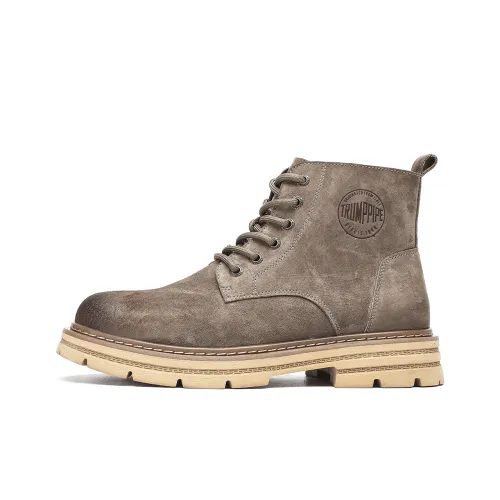 TRUMPPIPE Короткий Мартин Ботин Мужской Хаки