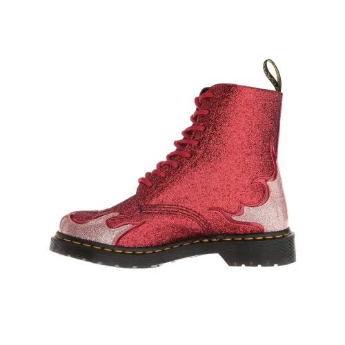 Dr.Martens Мартинсы Красный Женские
