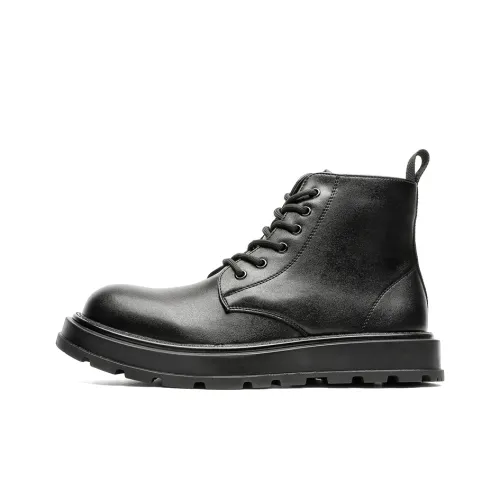 WEISHIBANGWEI Короткий ботинок Martin мужской черный