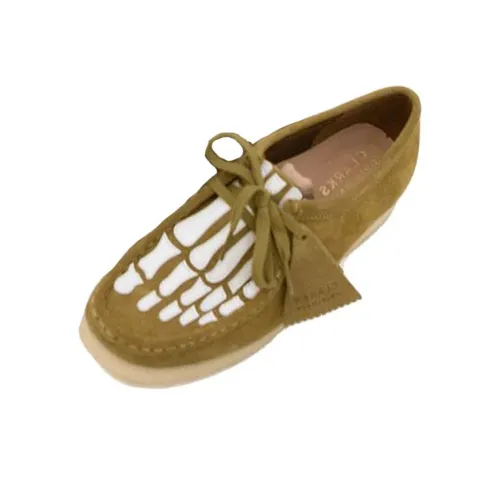Clarks Originals WALLABEE Ботильоны Оливково-зеленый Женские