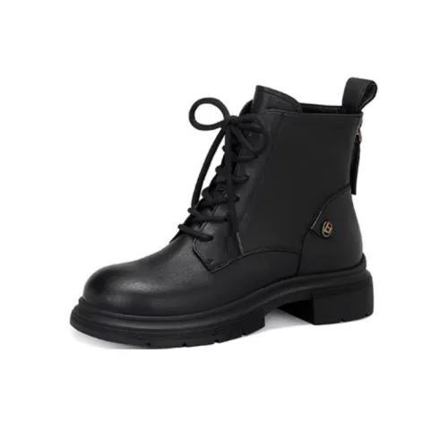 JESSICA SOPHIA Короткий Мартин Ботинок 3 см Женский Черный