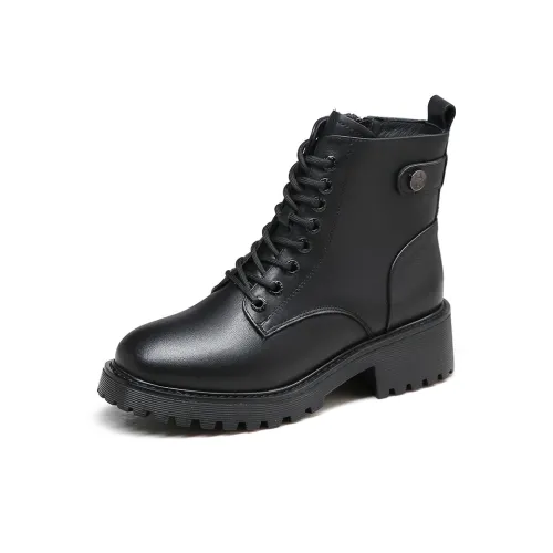 Spider King Short Martin Boot Women's Black