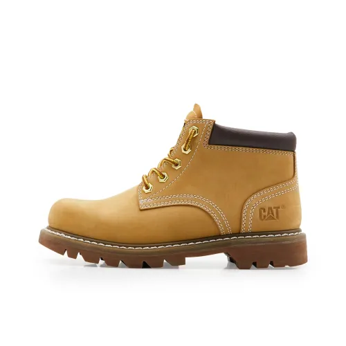 CAT DOUBLE Day WOS B4C SS23 Short Martin Boot Women's Yellow
