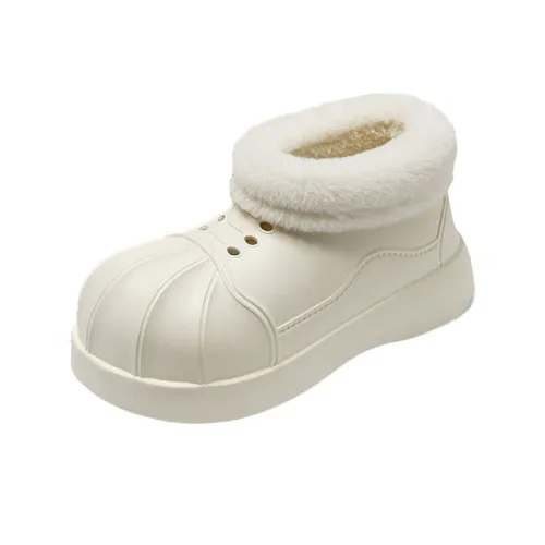 Peach Print Термический Устойчивый к Износу Короткие Снежные Ботинки Унисекс