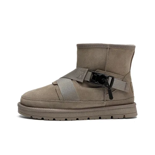 HLA Термический Устойчивый к Износу Короткие Снежные Ботинки Мужские