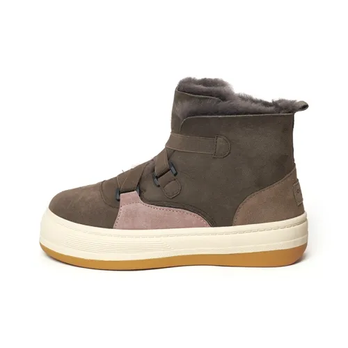 Joy&Mario Сноубутсы Кофе Женские