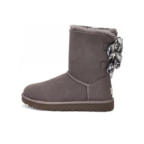 UGG Термический Устойчивый к истиранию Противоскользящий Короткий Снегобут Женские Серый