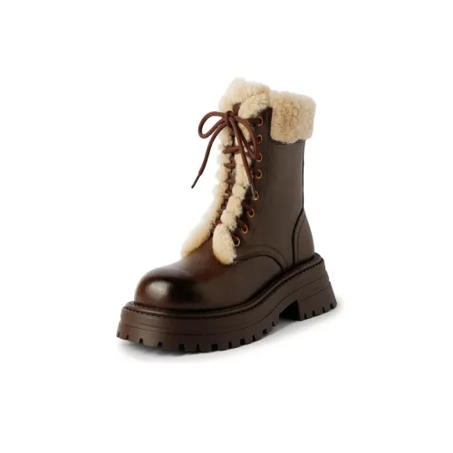 Rongcheng Shoe King Martin Boot 5 см Женские