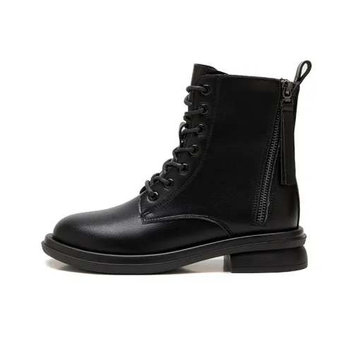 ACESC Короткий Мартин Boot Женские Черный