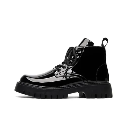Beidouniao Crew Martin Boot 3,5 см Мужской Черный