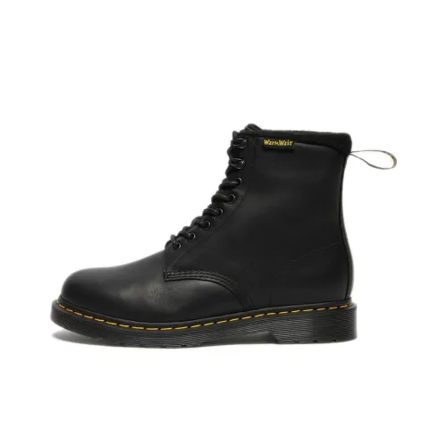 Dr.Martens 1460 Короткий MID Голень Мартин Ботинок Унисекс Угольно-черный