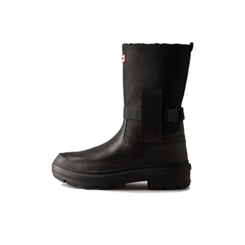 KILLING Eve x Hunter Термический Водонепроницаемый Устойчивый к Износу Высокий Колено Outdoor Женские Черный