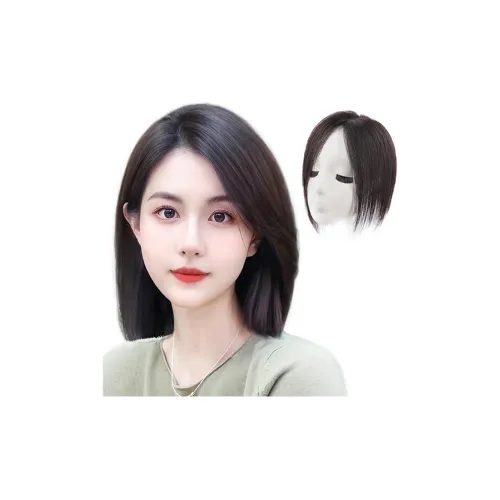 WANWANFENG Бабочка Сетка CENTER Часть Bangs Парики