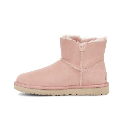 UGG Bailey Термостойкие противоскользящие короткие снегобутсы женские розовые