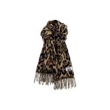 Леопардовый принт, коричневый