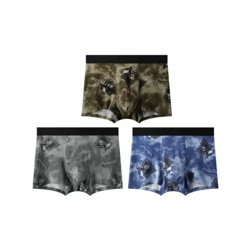 Qiao Ni Tong Трусы Мужские упаковка из 3 штук