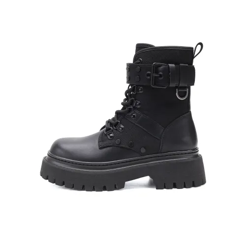 D Fuse SCANDINAVIA Рабочие ботинки Yellow Boots Короткие ботинки Martin Женские ботинки