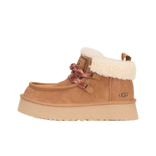 UGG Термостойкие Устойчивые к Износу Короткие Снежные Ботинки Женские Каштановый