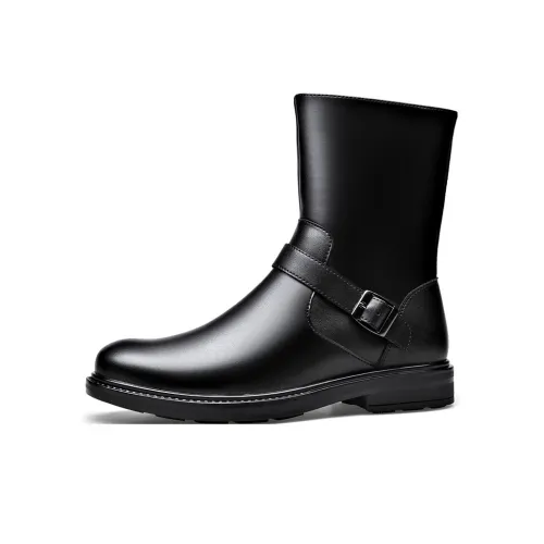 Beidouniao Ботильоны Мужские Черные