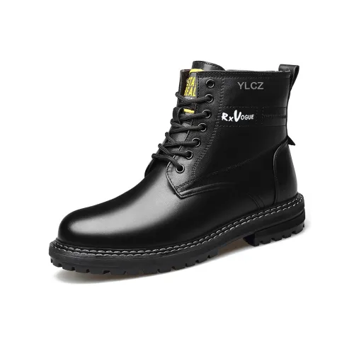 Captain Illy Короткий Мартин Ботин Мужской Черный