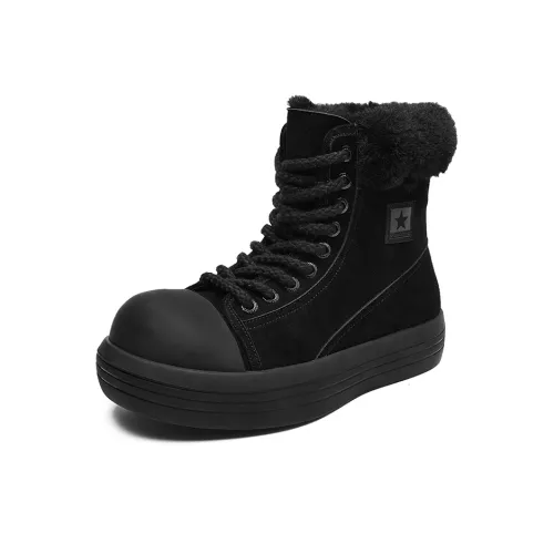 FAPAI Термический Водонепроницаемый Устойчивый к Износу Амортизация Покрытие Короткие Снежные Ботинки Унисекс