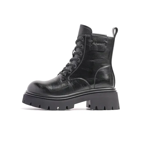 AQUASCUTUM Короткий ботинок Martin каблук 6 см женский