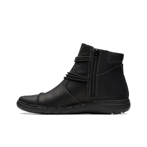 Clarks Un Loop Ботильоны 3 см Женские Черные