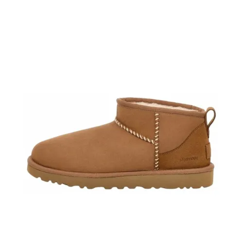 Madhappy Ультра Мини x UGG Снеботуфли Унисекс Каштановые